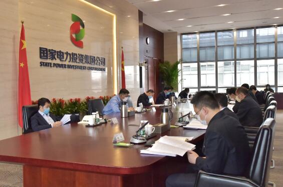 國家電投黨組成員、副總經(jīng)理、總會計師楊亞到資本控股調(diào)研