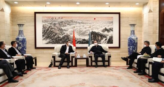 錢智民拜會國家電網(wǎng)黨組書記、董事長毛偉明