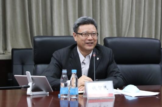 錢(qián)智民拜訪中國(guó)建材黨委書(shū)記、董事長(zhǎng)周育先