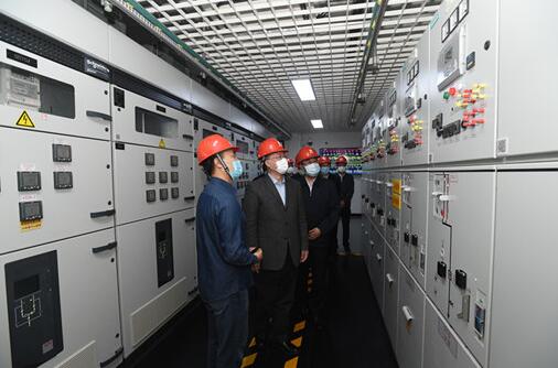 毛偉明董事長、辛保安總經(jīng)理赴國網(wǎng)北京電力督導(dǎo)檢查全國兩會供電保障工作