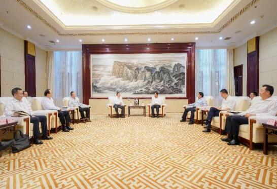 中國能建黨委書記、董事長汪建平拜會四川省委書記彭清華