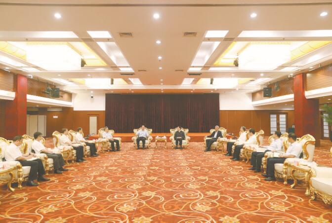 河南省委書記王國生、省長尹弘會見國家電網董事長、黨組書記毛偉明