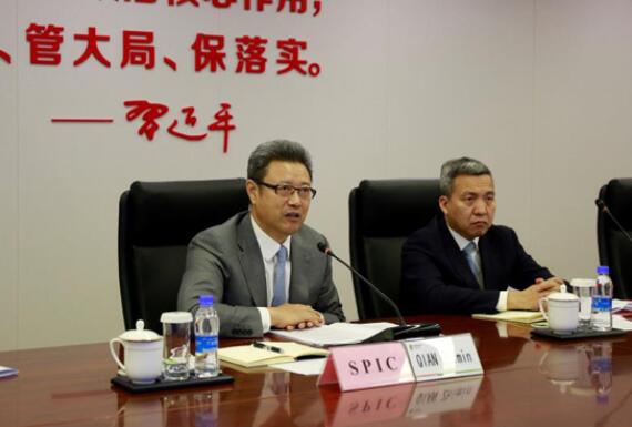 錢(qián)智民會(huì)見(jiàn)西門(mén)子總裁凱颯、西門(mén)子能源公司總裁布魯赫