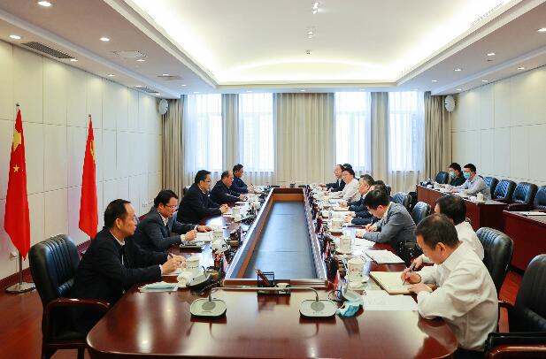 中國能建黨委書記、董事長宋海良拜會貴州省委書記孫志剛