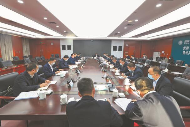 毛偉明董事長、辛保安總經(jīng)理赴國網(wǎng)新疆電力調研