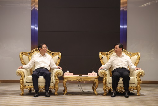 國家電網(wǎng)董事長、黨組書記辛保安拜會河南省委書記樓陽生、省長王凱