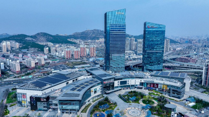 1.2MW！山東商業(yè)綜合體屋頂光伏發(fā)電項(xiàng)目并網(wǎng)發(fā)電