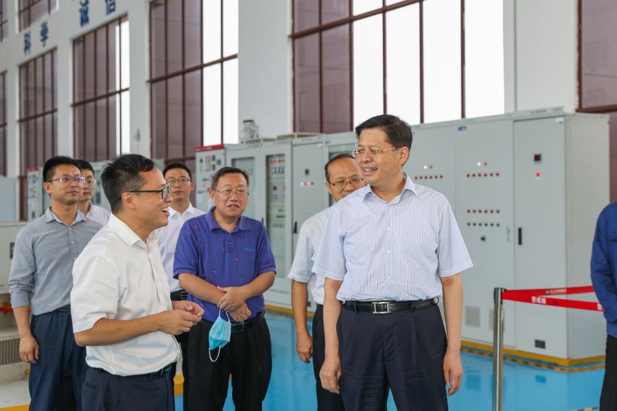 韓君赴江西九江、安徽蕪湖調(diào)研三峽集團長江大保護工作