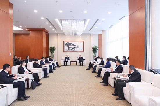 華能集團(tuán)有限公司總經(jīng)理、黨組副書記鄧建玲會(huì)見淄博市委書記馬曉磊