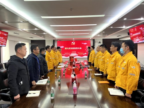 華潤電力徐州公司集中開展支部委員會選舉、支部委員增補選舉工作