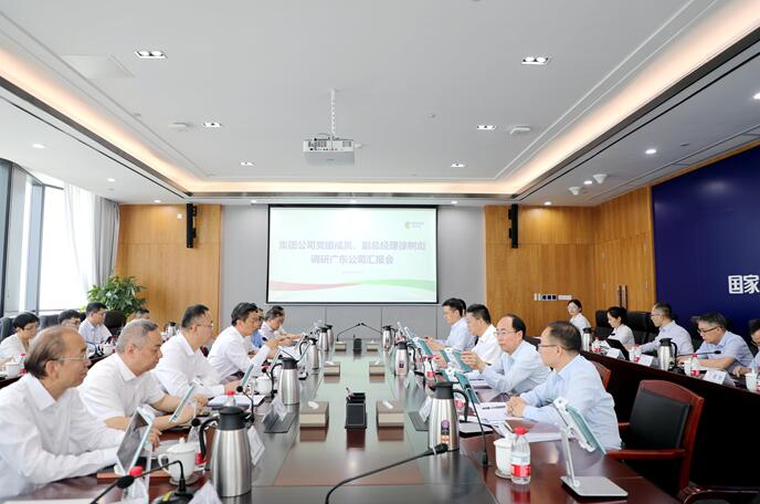 國家電投黨組成員、副總經理徐樹彪拜會廣東省委常委、常務副省長張虎