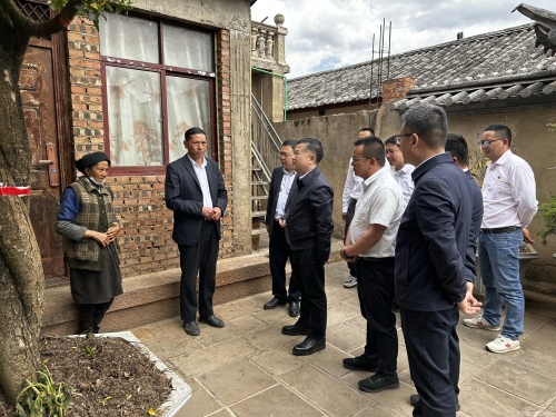 中國電建黨委常委、紀(jì)委書記黃埔赴云南劍川縣開展定點幫扶工作調(diào)研