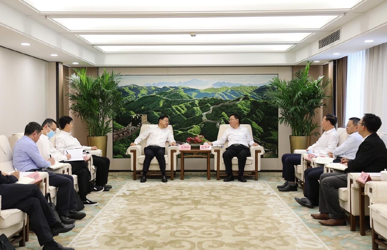 國資委黨委書記、主任張玉卓會見廣東省政府主要負責同志