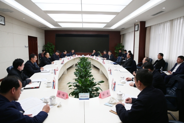 中國電建黨委書記、董事長丁焰章拜會水利部黨組書記、部長李國英