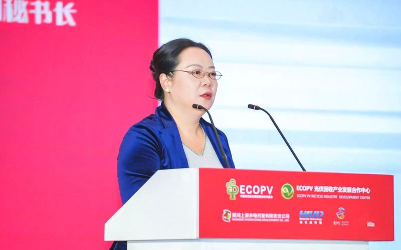 中國綠色供應(yīng)鏈聯(lián)盟呂芳：光伏回收高峰在即，責(zé)任主體有待明確