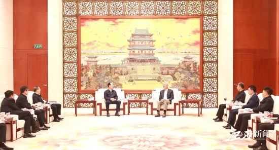 中國(guó)電建黨委書記、董事長(zhǎng)丁焰章拜會(huì)江西省委書記尹弘