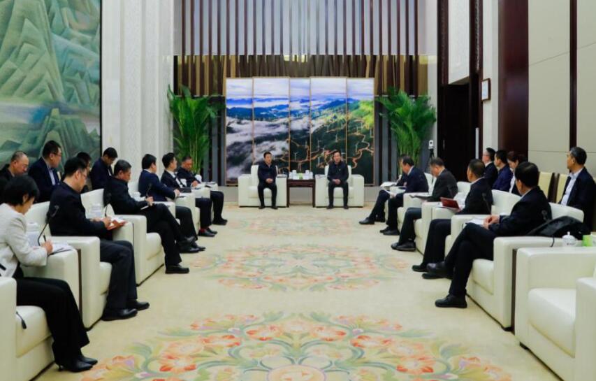 國家電投黨組書記、董事長劉明勝會見遼寧省委常委、沈陽市委書記王新偉