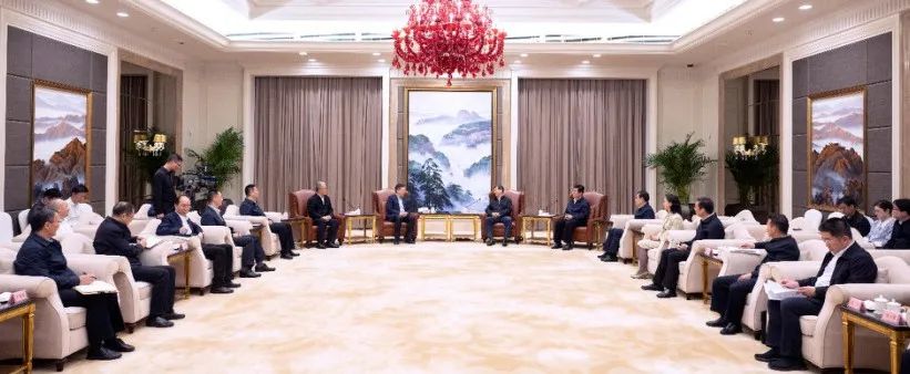 國家電投劉明勝、栗寶卿拜會福建省委書記周祖翼、省長趙龍