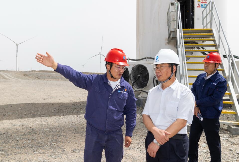 三峽集團董事長、黨組書記劉偉平調研三峽集團新疆區(qū)域工作