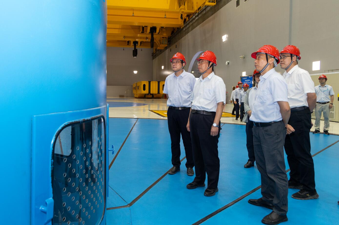三峽集團(tuán)董事長(zhǎng)、黨組書(shū)記劉偉平赴向家壩、溪洛渡水電站調(diào)研