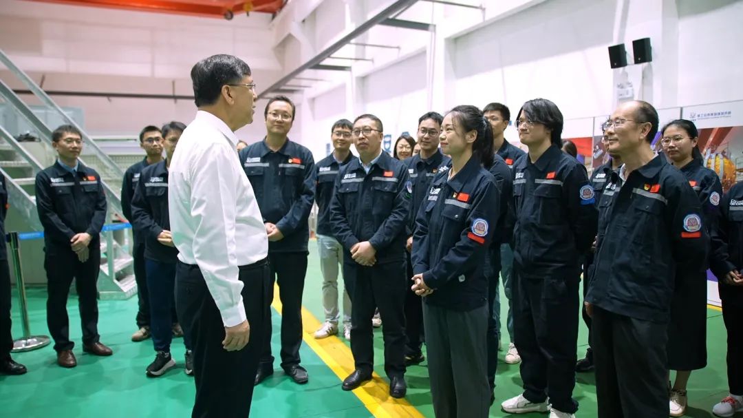 科技部黨組書記、部長陰和俊到中核集團基層單位宣講黨的二十屆三中全會精神