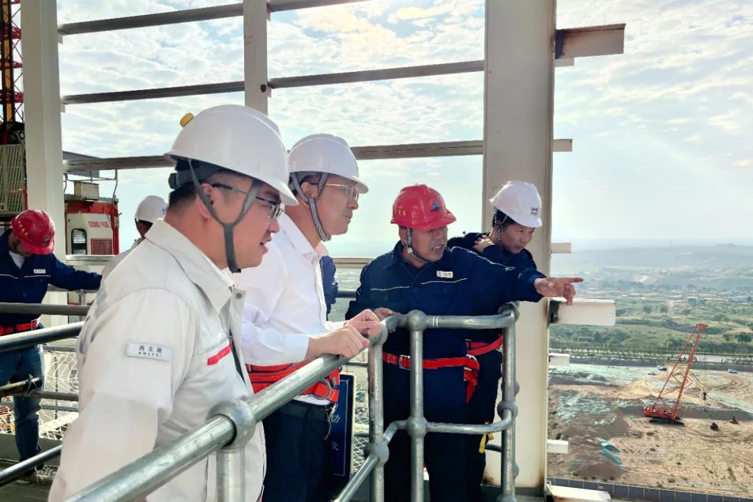 中國能建黨委副書記、總經(jīng)理倪真赴陜西榆林工程項(xiàng)目開展“四不兩直”安全督導(dǎo)