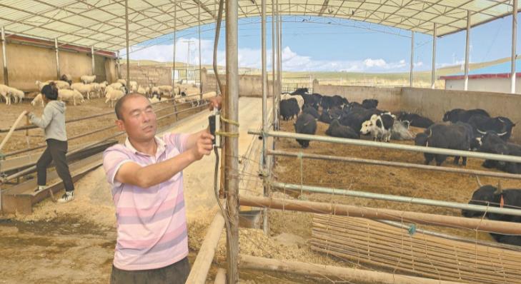 青海央隆鄉(xiāng)：通了大網(wǎng)電，牧民的生活日新月異