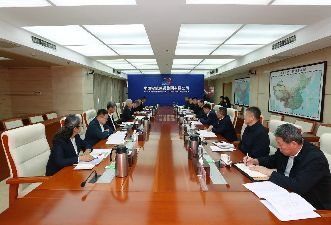 中國安能集團(tuán)黨委書記、董事長陳奕輝與中國一重集團(tuán)黨委書記、董事長徐鵬舉行工作會談