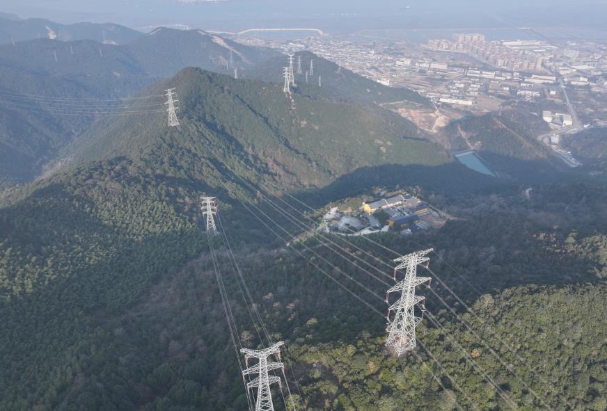 寧海-衣亭220千伏線(xiàn)路工程投運(yùn)