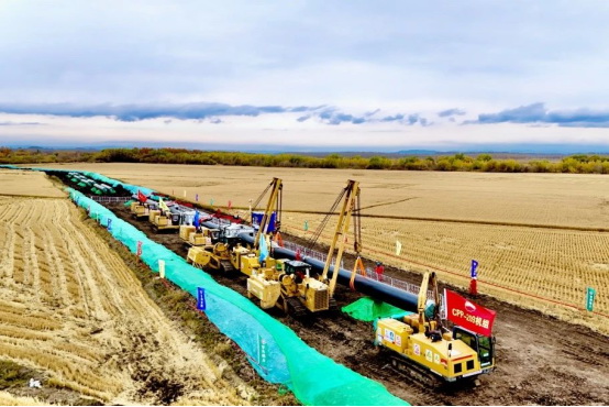 虎林至長(zhǎng)春天然氣管道干線工程主體焊接完成