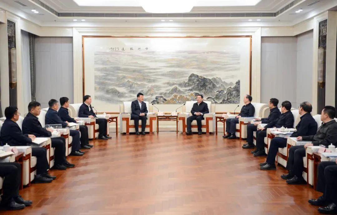 大唐集團(tuán)黨組書記呂軍、總經(jīng)理張傳江拜會遼寧省委書記郝鵬、省長李樂成