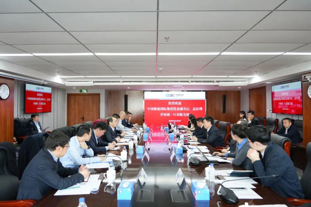 能建國際黨委副書記喬旭斌率團(tuán)到中國能建數(shù)科